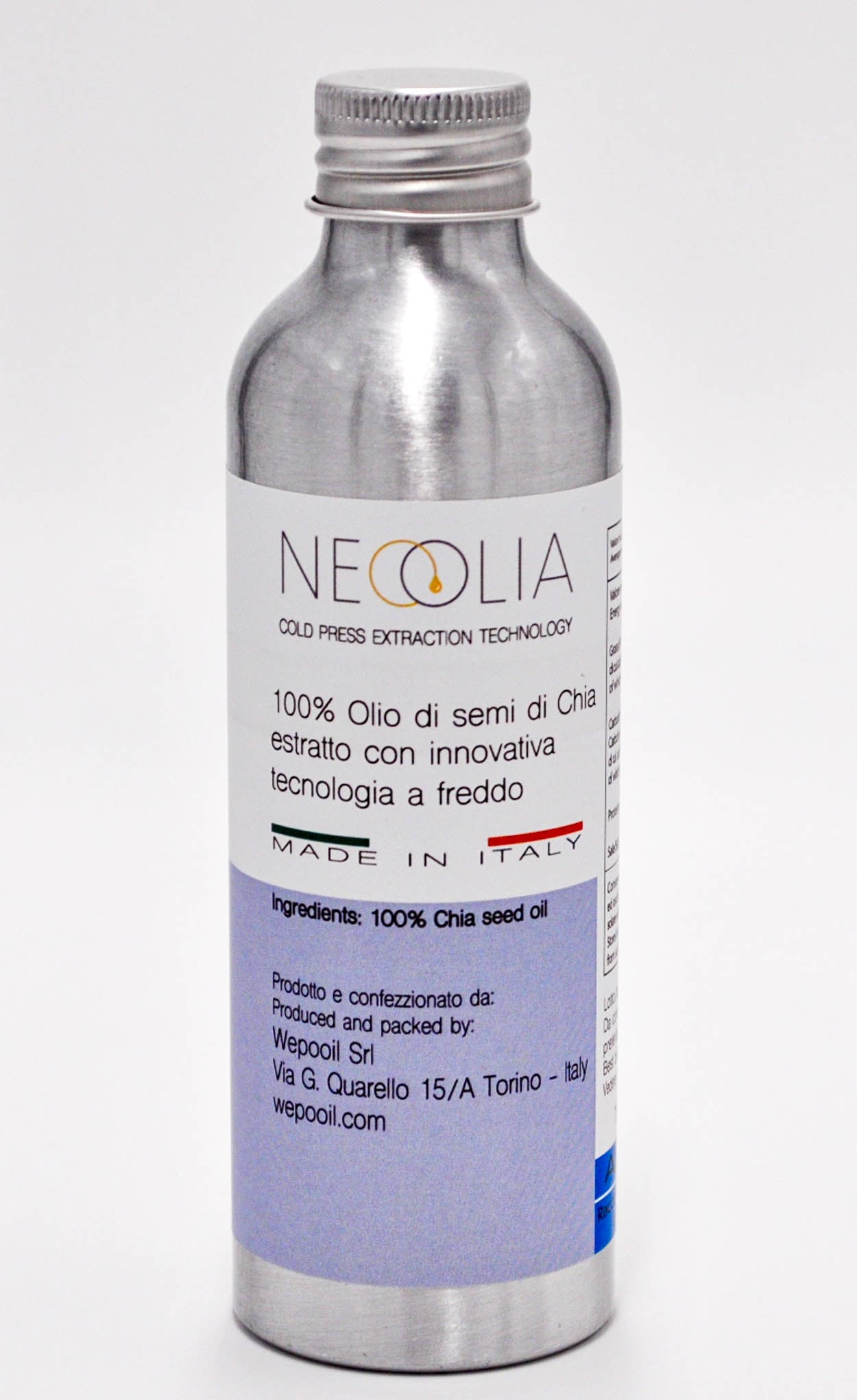 olio di semi di chia - Neoolia