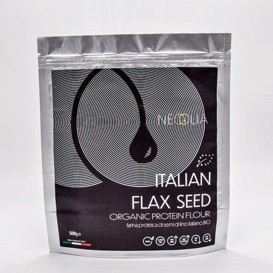 farina di semi di lino biologica - neoolia