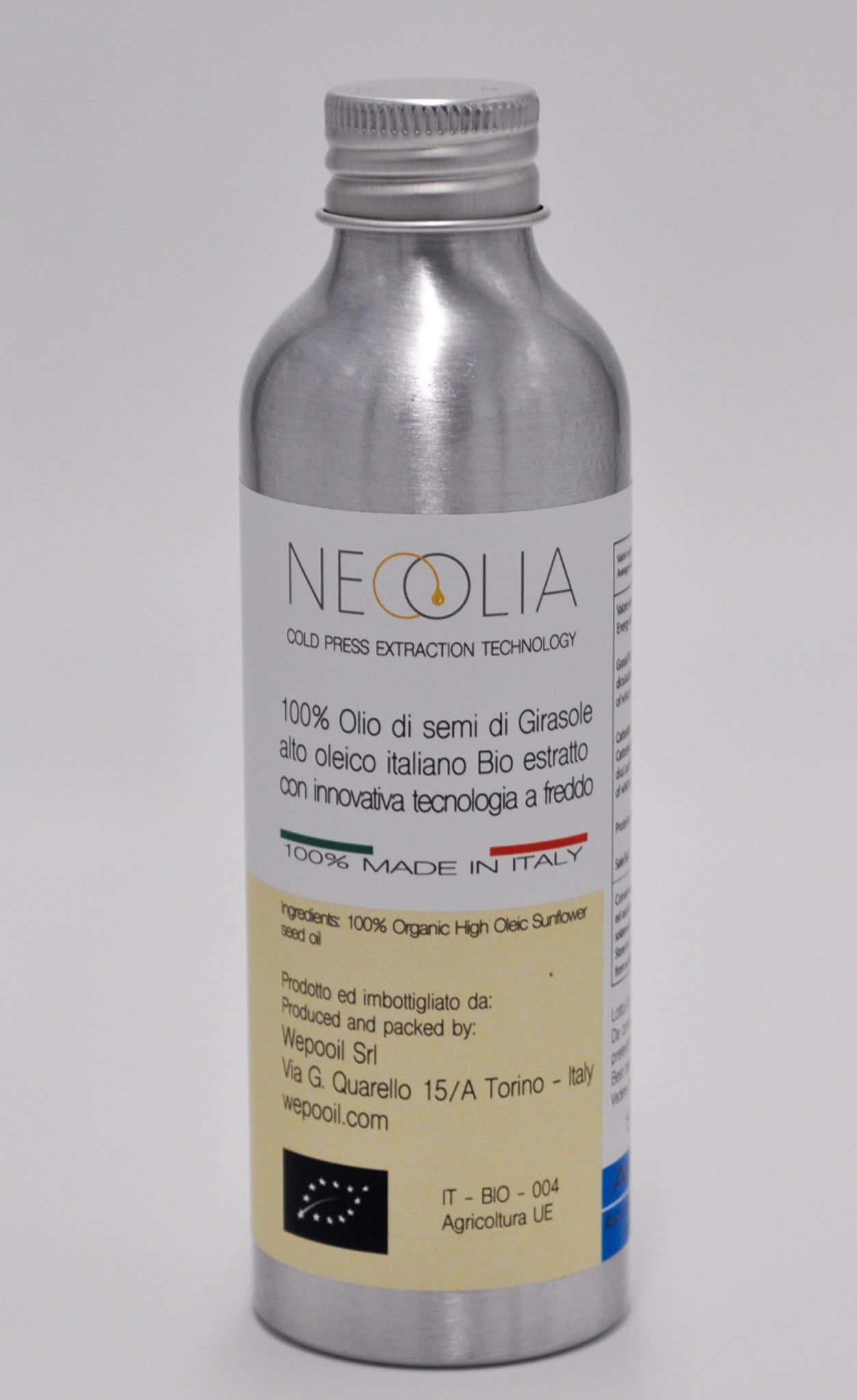 olio di semi di girasole neoolia